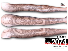 (Arm Tattoo) No.2074 Light