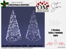 |OM| Glam Christmas Tree - Silver Pack
