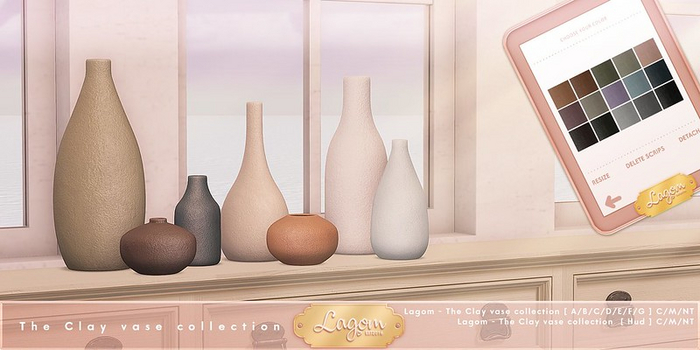 Lagom - The Clay vase collection
