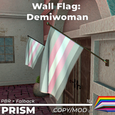 (Peacock) Demigirl Pride Flag