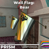(Peacock) Bear Pride Flag