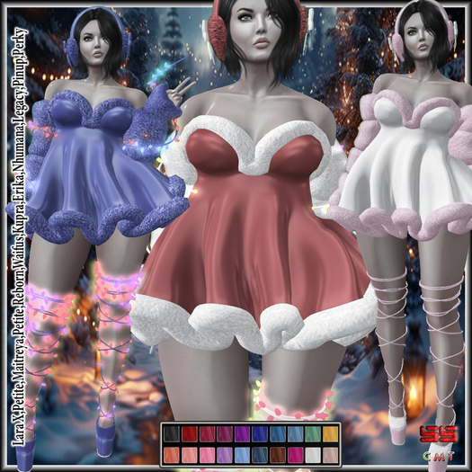 [SS] Nadina Outfit Pack DEMO [ 12 mesh size ]