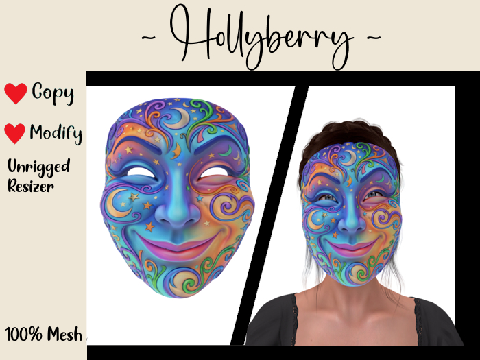 HB: Mime Masquerade Mask