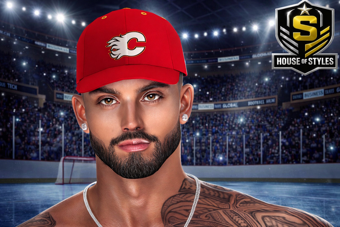 Calgary Flames Baseball Cap (Red)