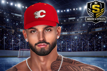 Calgary Flames Baseball Cap (Red)