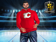Calgary Flames Men's Hoodie (Red)