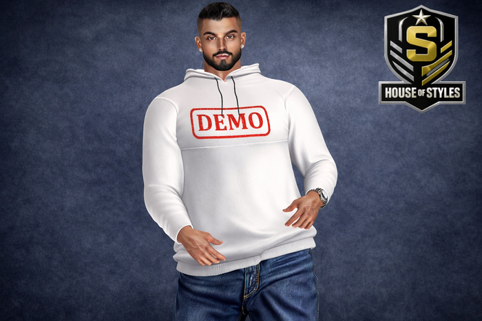~HoS~ Men's Hoodie-DEMO