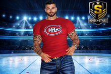 Montreal Canadians Men's T-Shirt (Red)