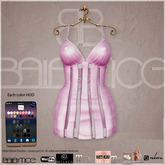 Baiastice_Deconstructed Mini Dress-Pink