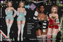 - MicRo - Outfit Holiday Candy Babyblue Pink Pale