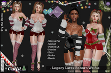 - MicRo - Outfit Holiday Candy White Vinous 