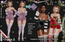 - MicRo - Outfit Holiday Candy Plum Lavender