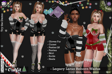 - MicRo - Outfit Holiday Candy Black white 