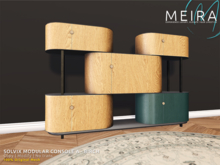 Solvix Modular Console A - Birch