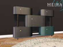 Solvix Modular Console A - Ebony
