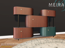 Solvix Modular Console A - Oak
