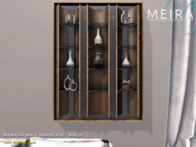 Meira Marvilo Wall Showcase - Birch