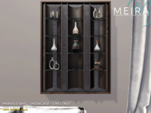 Meira Marvilo Wall Showcase - Chestnut