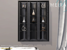 Meira Marvilo Wall Showcase - Ebony