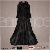Baiastice_Long Fur Coat-Darkest