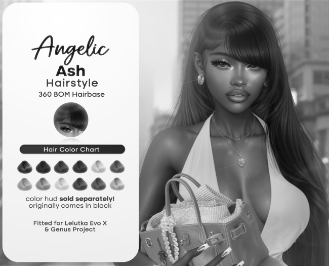 Angelic - "Ash" Hairstyle Demo