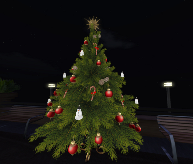 Mesh Christmas Tree Full Perm