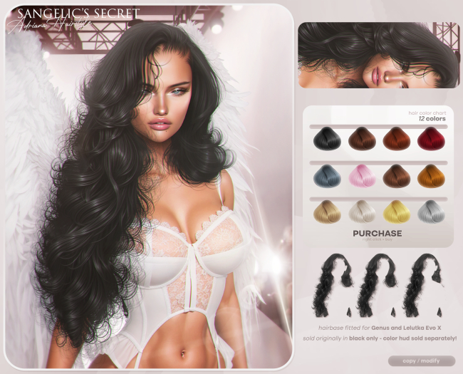 Sangelic - "Adriana" Hairstyle