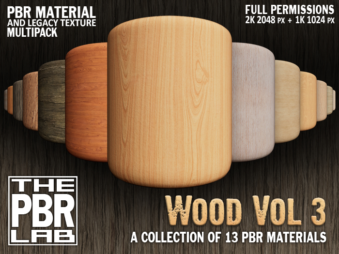 The PBR Lab - Wood Vol 3 Multipack