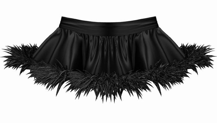 *CK* Noel skirt  BLACK