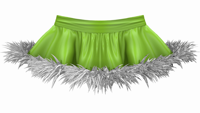 *CK* Noel skirt  GREEN