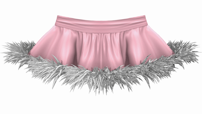 *CK* Noel skirt  ROSE