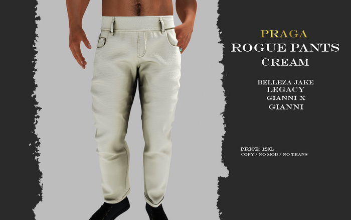Praga Rogue Pants - Cream
