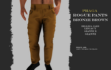 Praga Rogue Pants - Bronze Brown