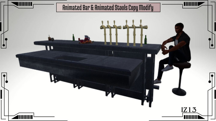 Animated Bar & Animated Stools Copy Modify