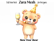 ZM PBR New Year Bear FULL PERM MESH
