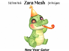 ZM PBR New Year Gator FULL PERM MESH