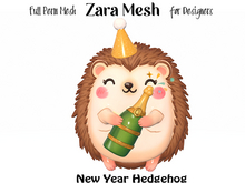 ZM PBR New Year Hedgehog FULL PERM MESH