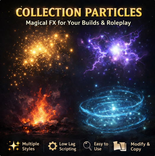 Collection Particles  Add Magical Effects to Your Builds, Avatars & Roleplay Scenes