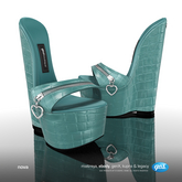 [Gos] Nova Zipped Mules - Fanfare