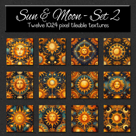 *Wallflowers* Sun & Moon - Set 2