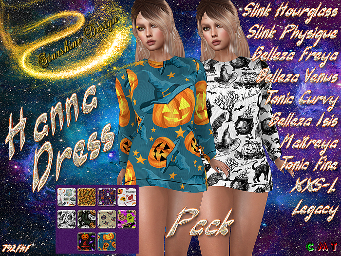 ~✯SD✯~ HANNA DRESS [PACK]