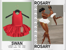 Rosary. Swan . Kid Red