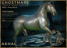 [AURO] Ghostmare  [AKHAL] :: For Teegle Horse (add)