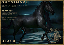 [AURO] Ghostmare  [BLACK] :: For Teegle Horse (add)
