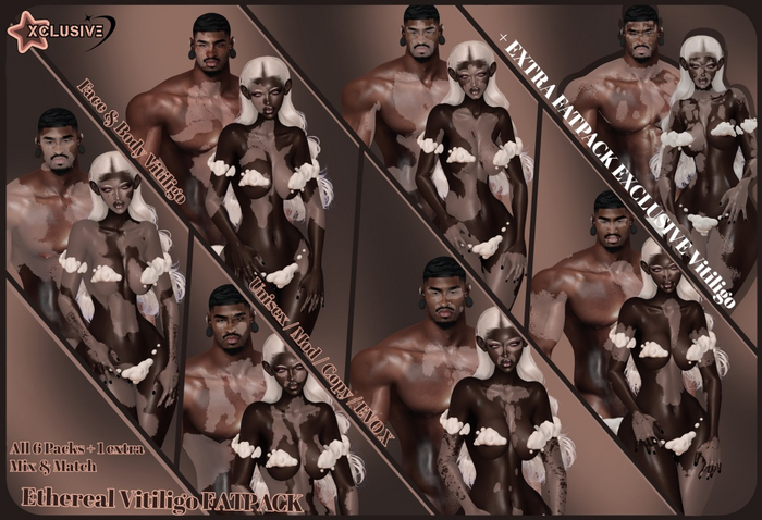 XCLUSIVE Ethereal Vitiligo FATPACK 
