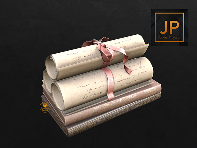 12. Elm. Penny's Parlour Desk//Scrolls & Stories Stack