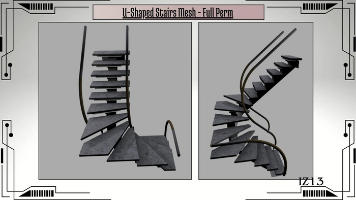 Stairs Railing Mega Pack Full Perm isabelleize