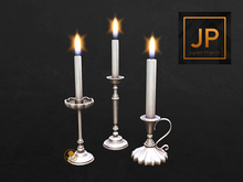 4. Elm. Penny's Parlour Desk//Candles [Silver]