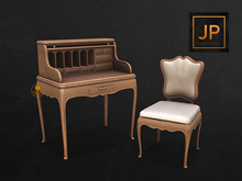 2. Elm. Penny's Parlour Desk//Writing Desk & Chair [Maple]