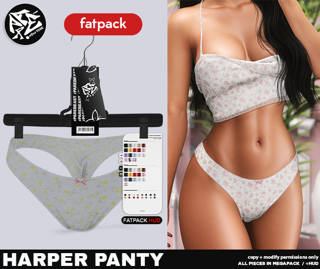 Pare.Harper Panties - Fatpack